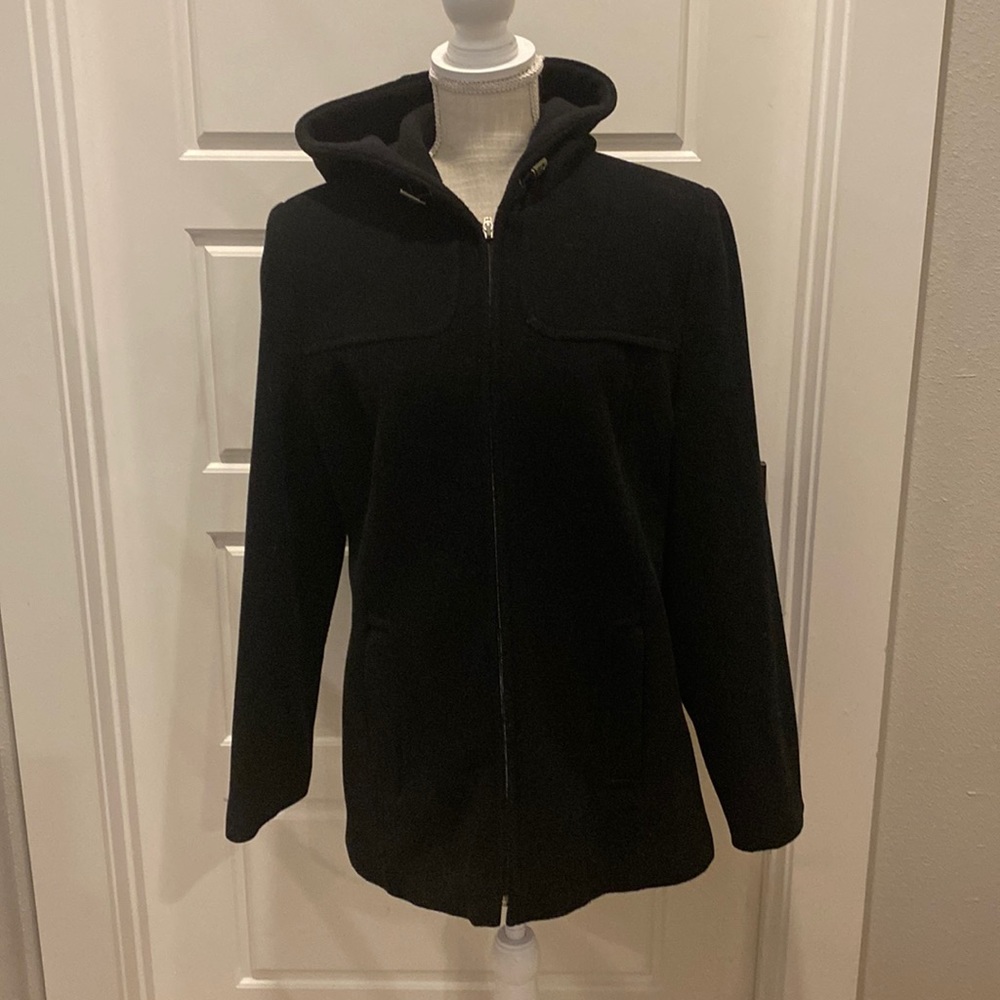 Black coat